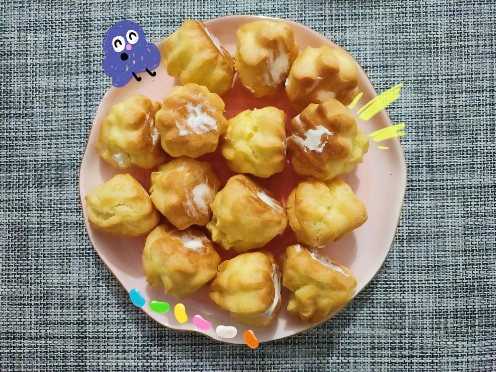 「简易」小泡芙