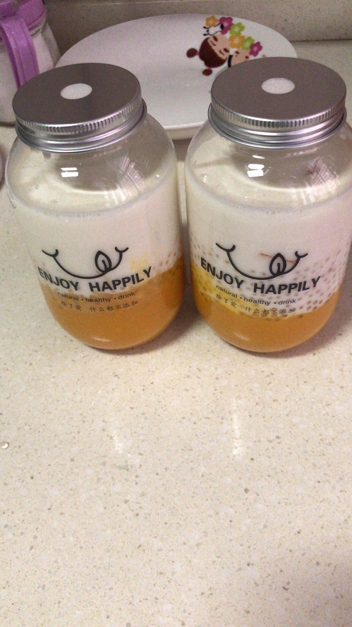 港式甜品——杨枝甘露(芒果西米露)附芒果花切法