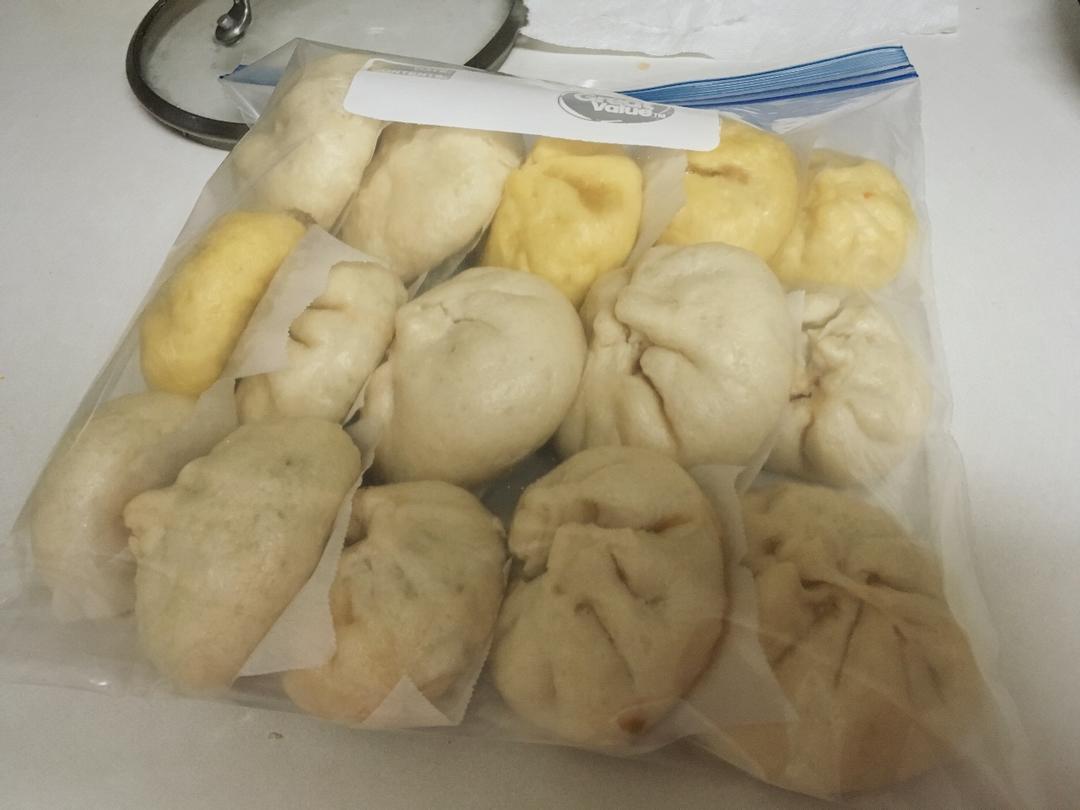 手工包子（肚脐包）