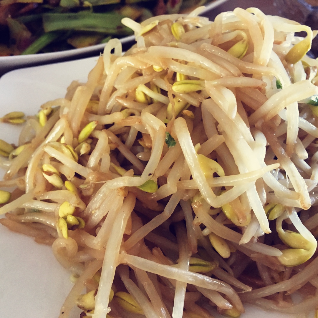 素炒豆芽