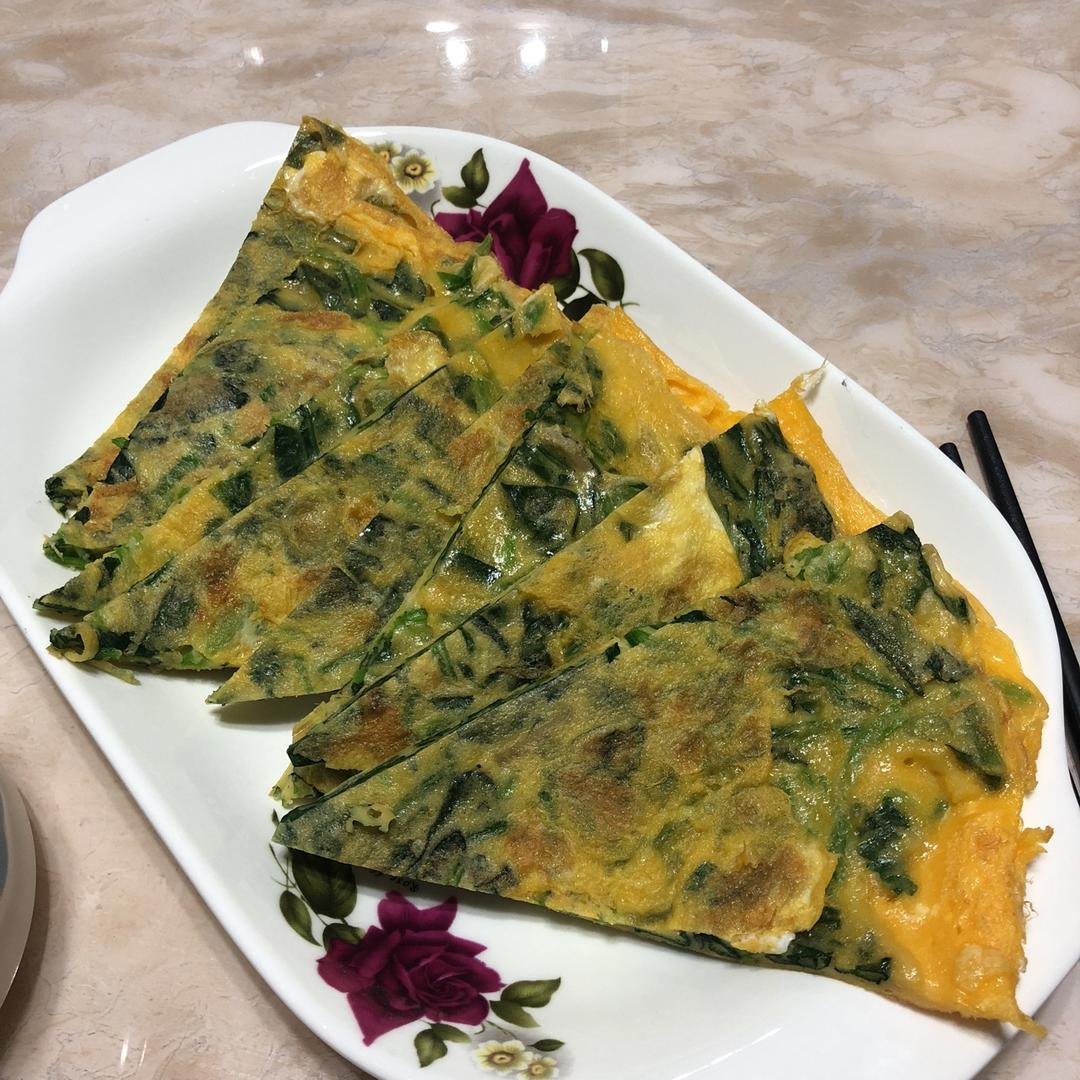 低脂菠菜蛋饼