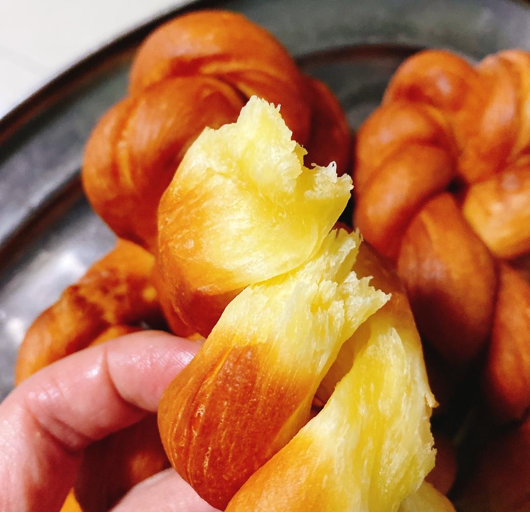 超级松软的奶香麻花