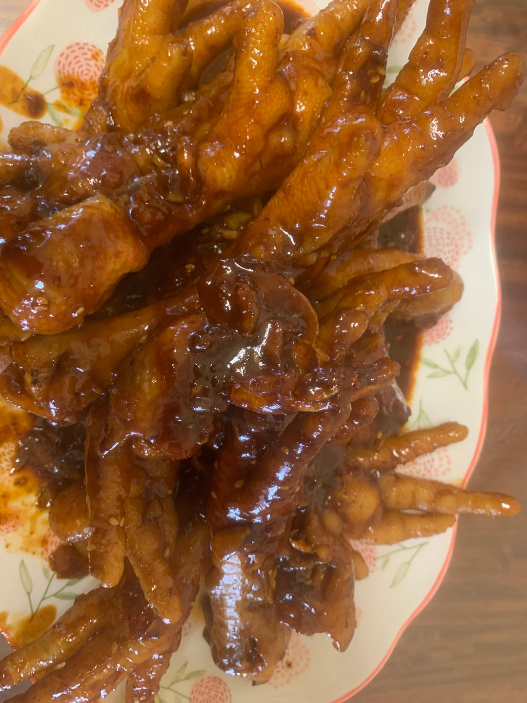 韩式甜辣鸡爪(鸡翅)