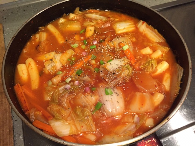 韩式辣炒年糕（or网红芝士套路之芝心年糕）