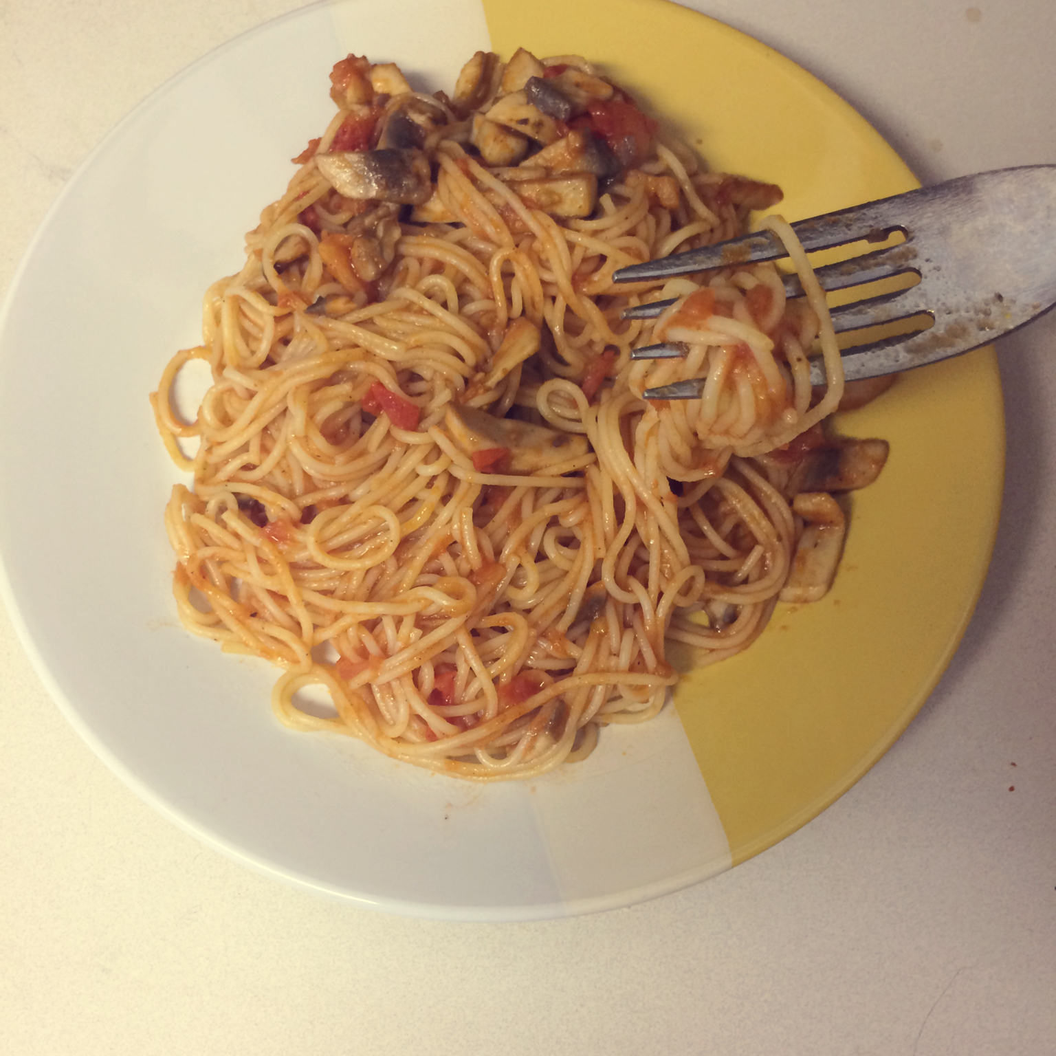 番茄肉酱意大利面