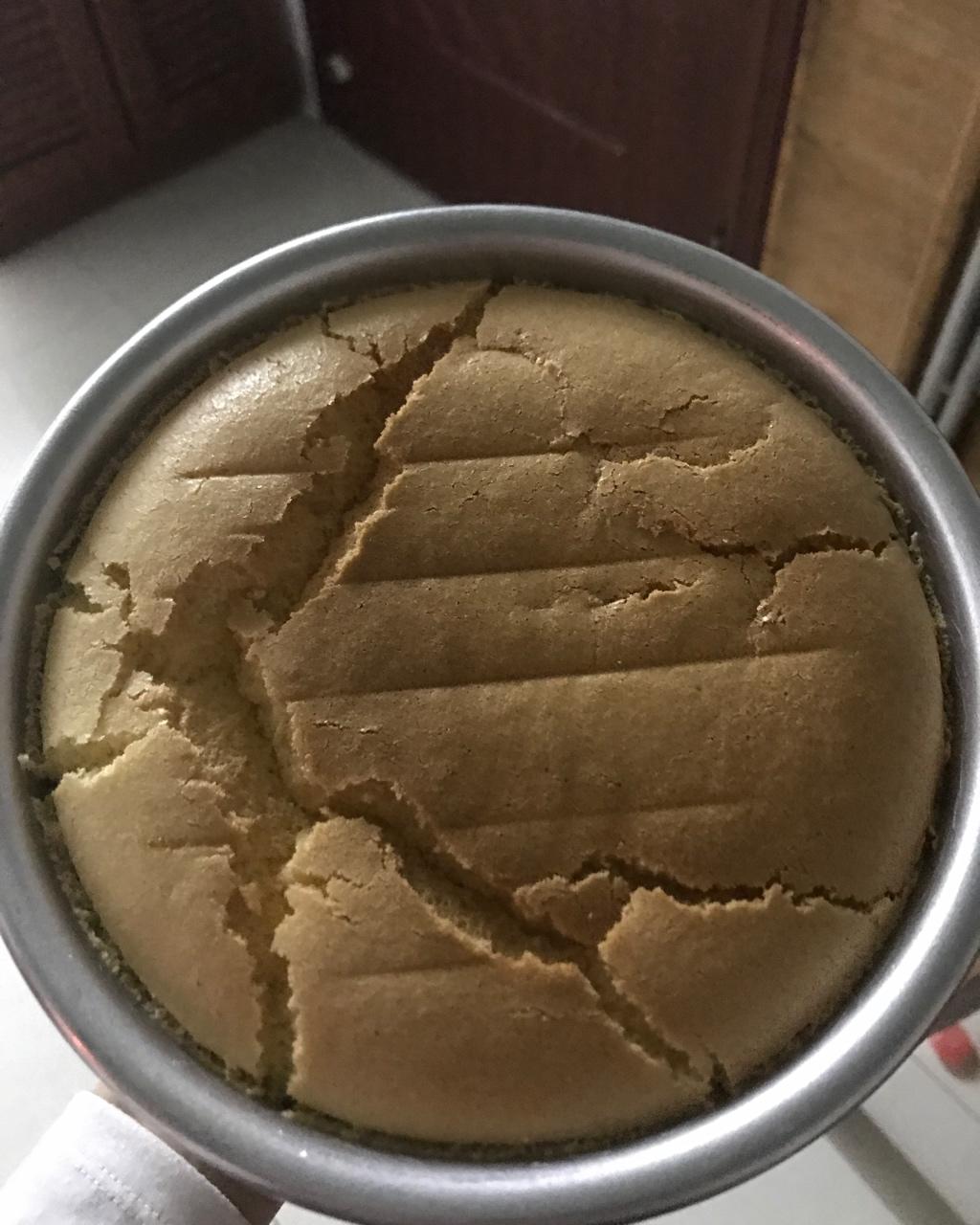 6寸原味戚风蛋糕