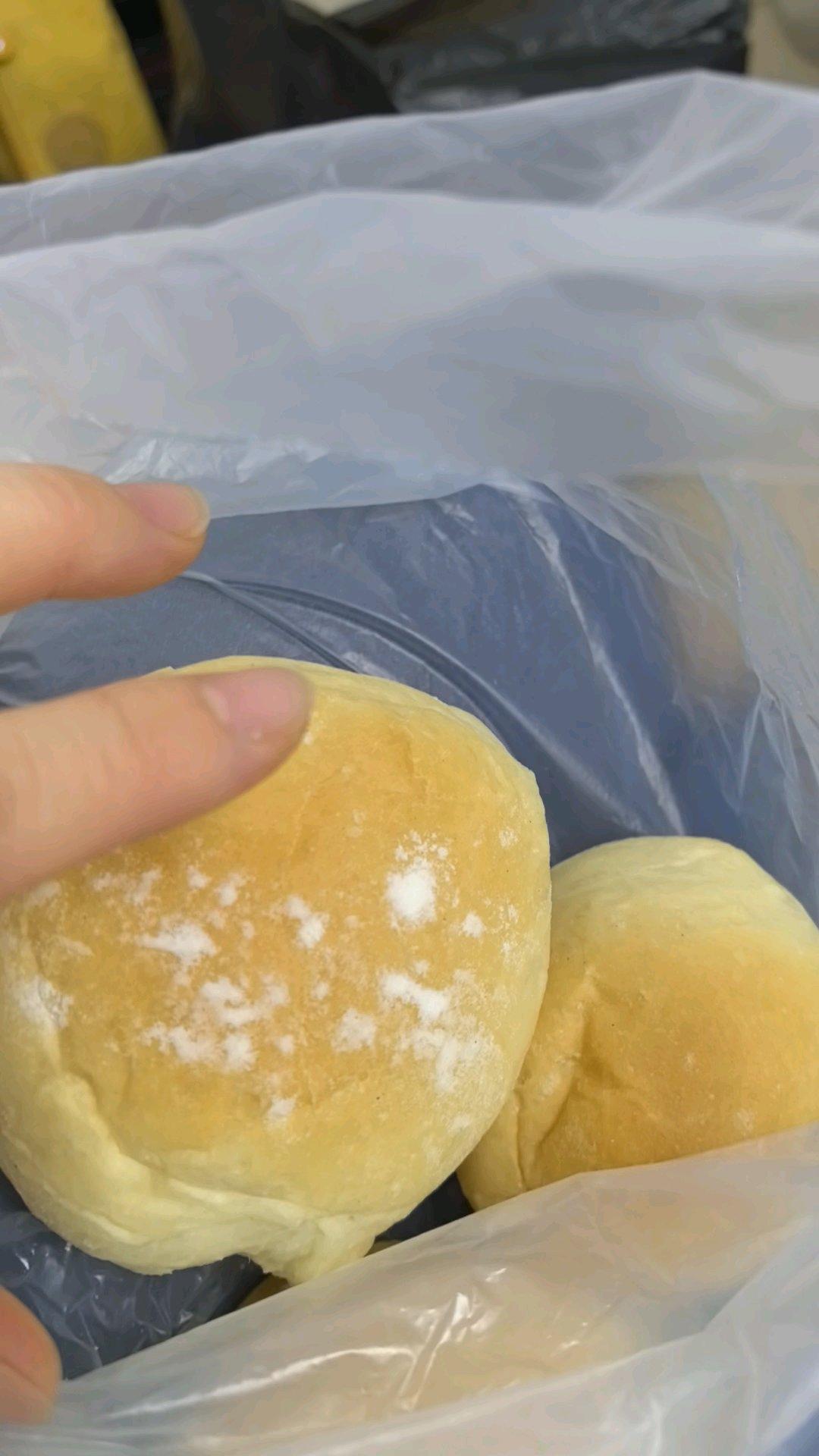 冷藏四天还非常柔软的面包胚！！冰面包