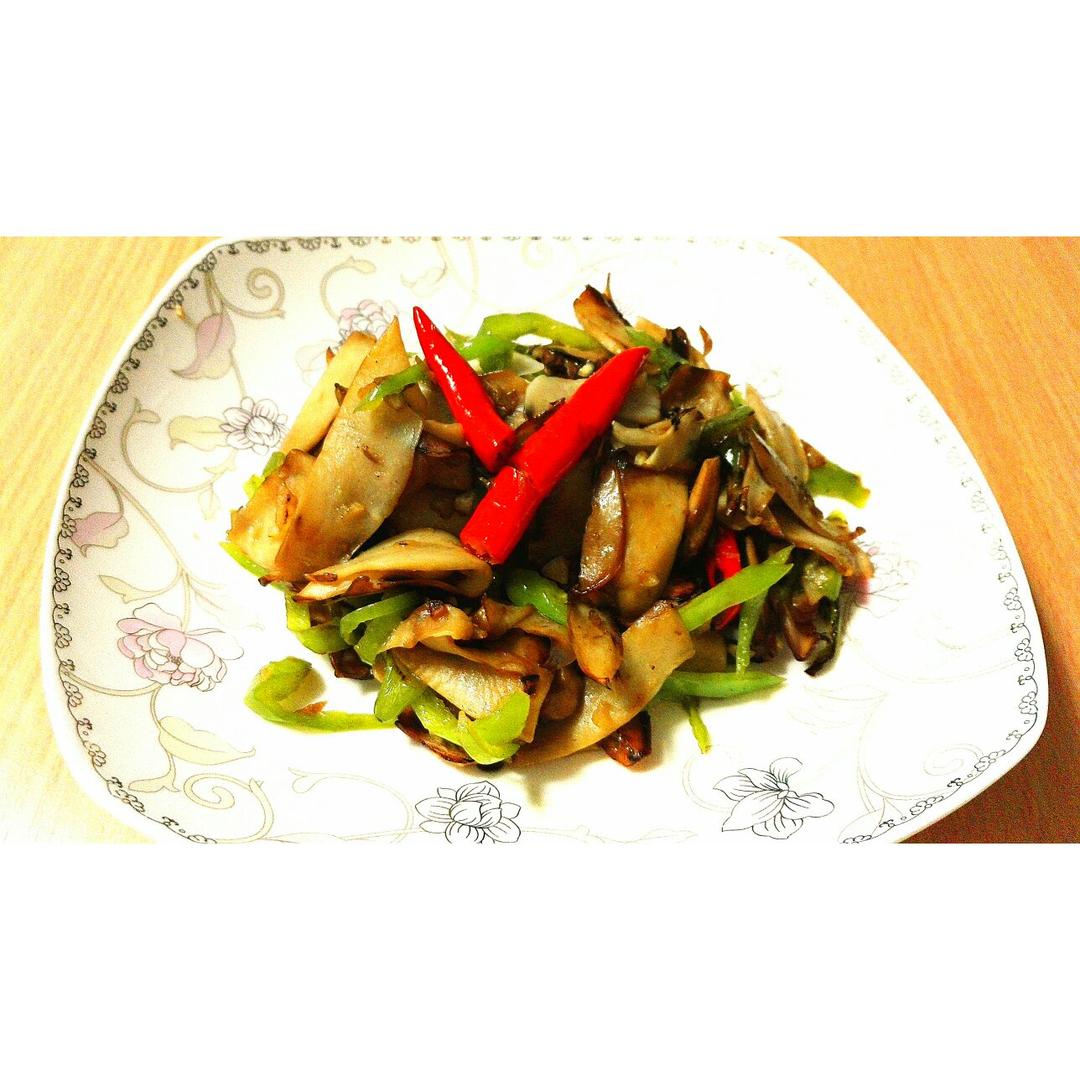 干煸杏鲍菇