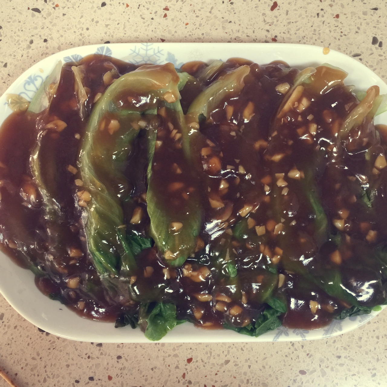 家常菜 蚝油生菜