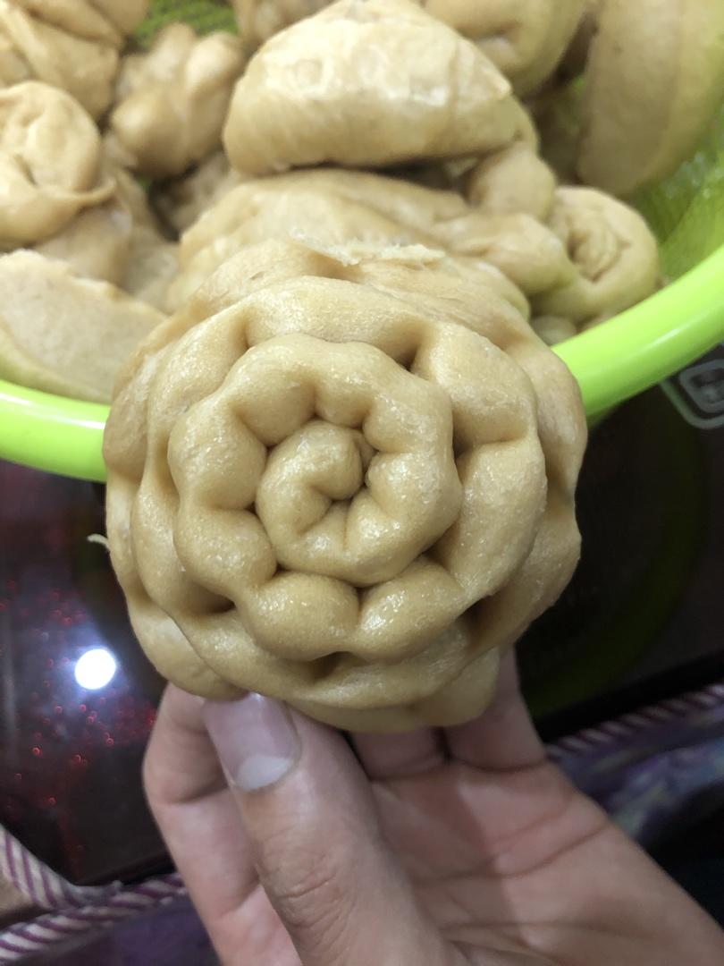 有着面包口感的红糖馒头（一次发酵）