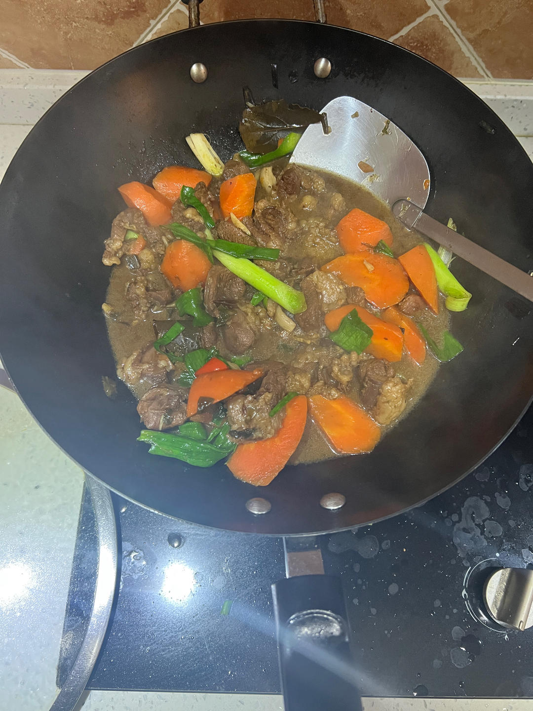 红烧羊肉炖胡萝卜