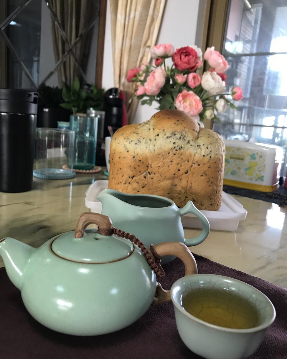 金大旺的黑芝麻吐司