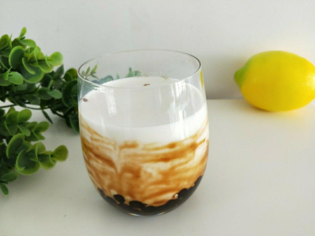 黑糖珍珠鲜奶-在家喝鹿角巷