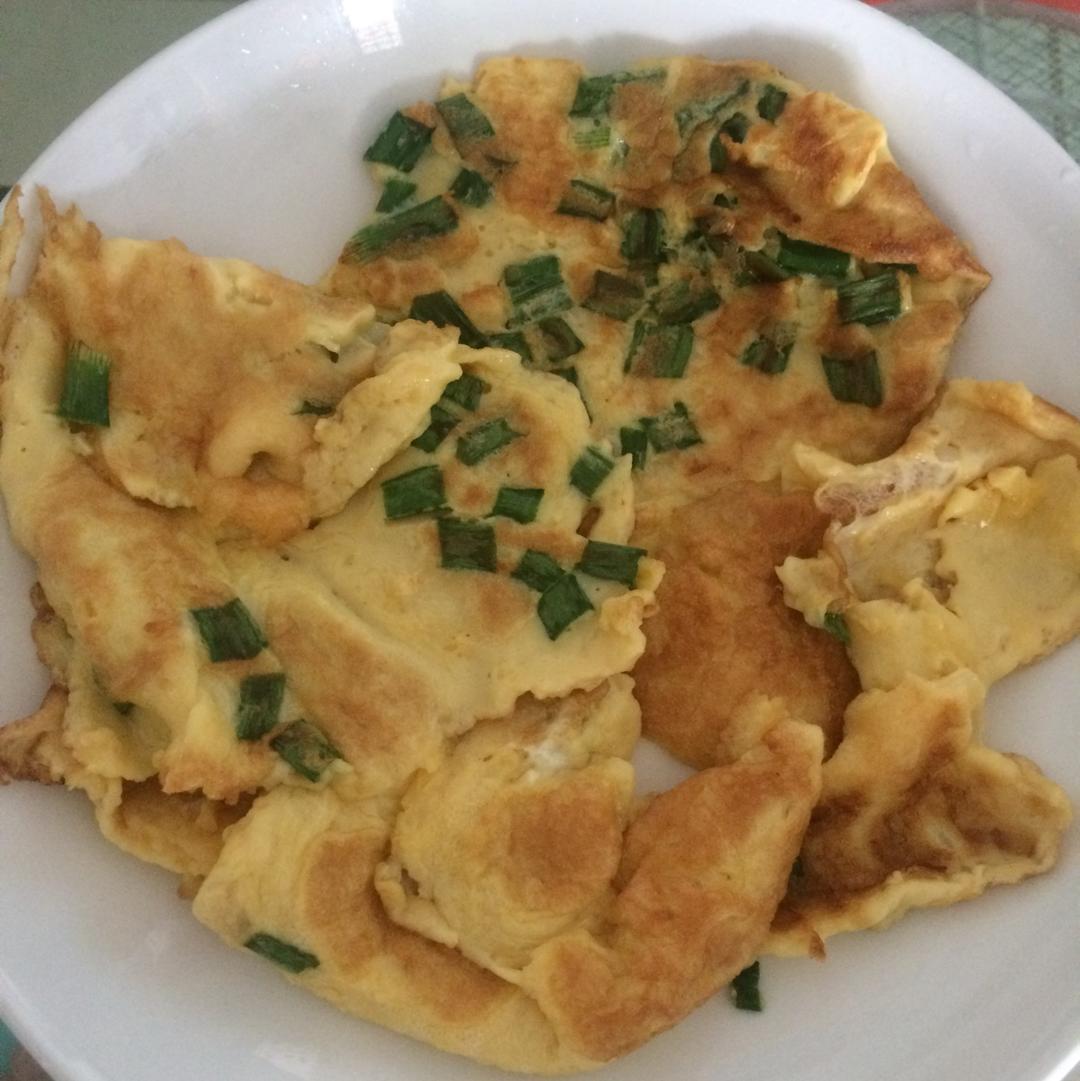 葱花鸡蛋饼