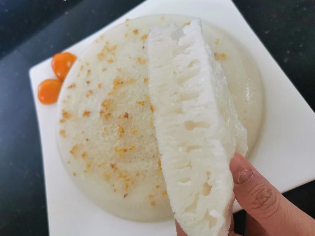 白糖糕，广东伦教糕，材料简单，爽口清甜