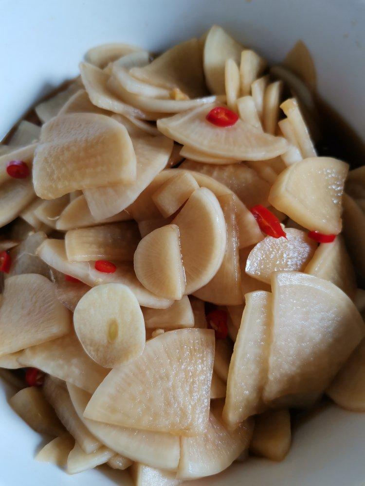 百吃不厌的腌萝卜