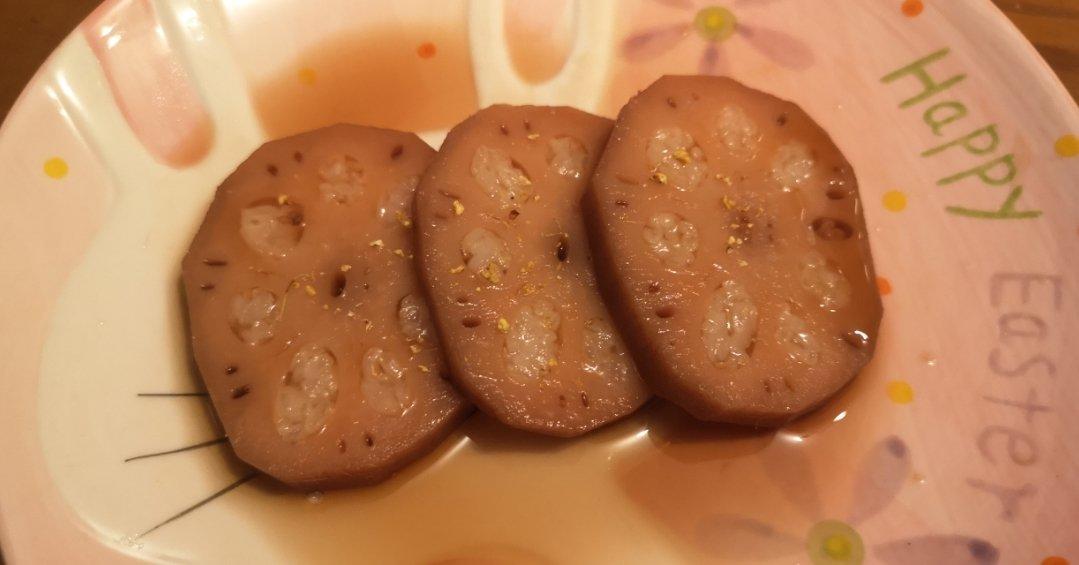 电饭锅简易版糯米藕