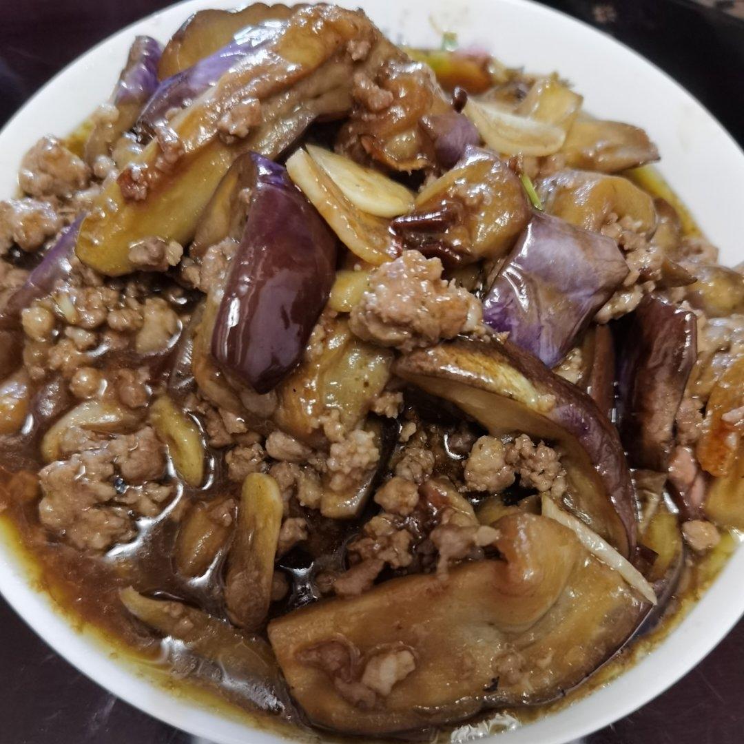 超级下饭酱香味肉末茄子