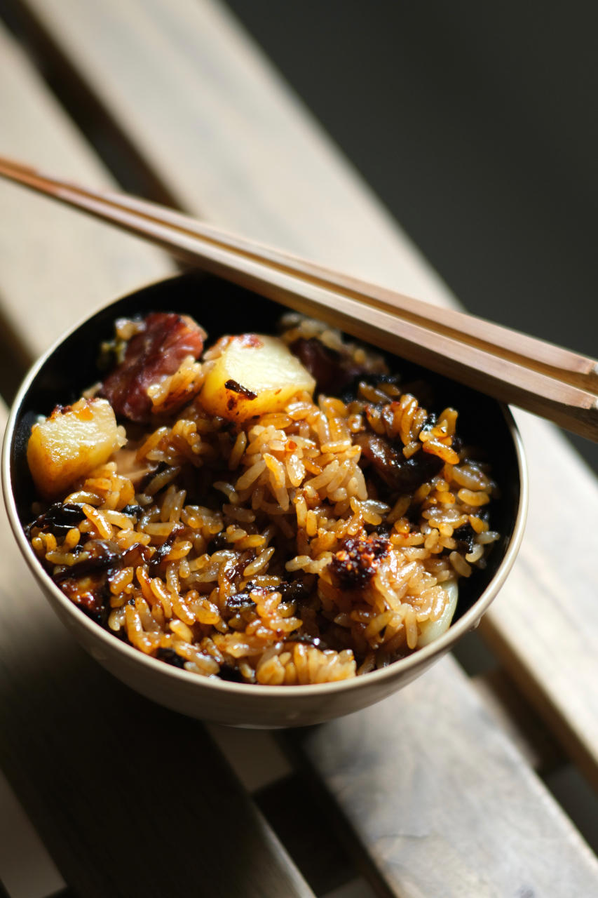 腊排骨焖饭