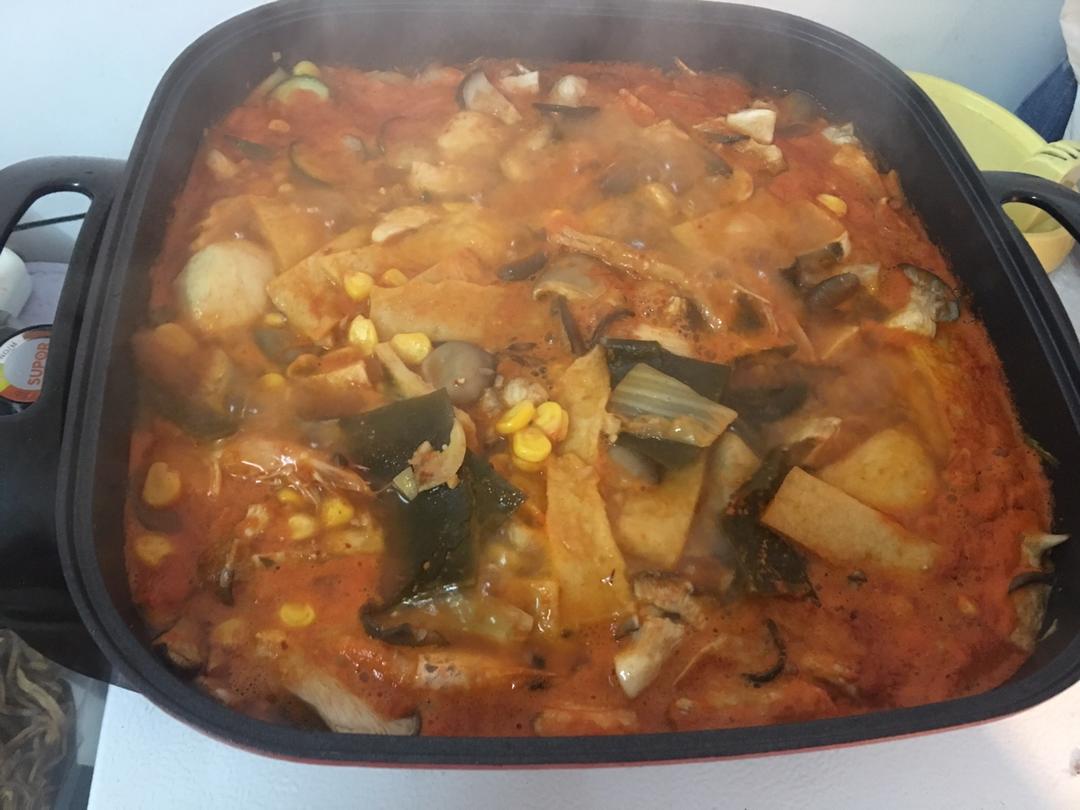 韩式辣酱汤的做法