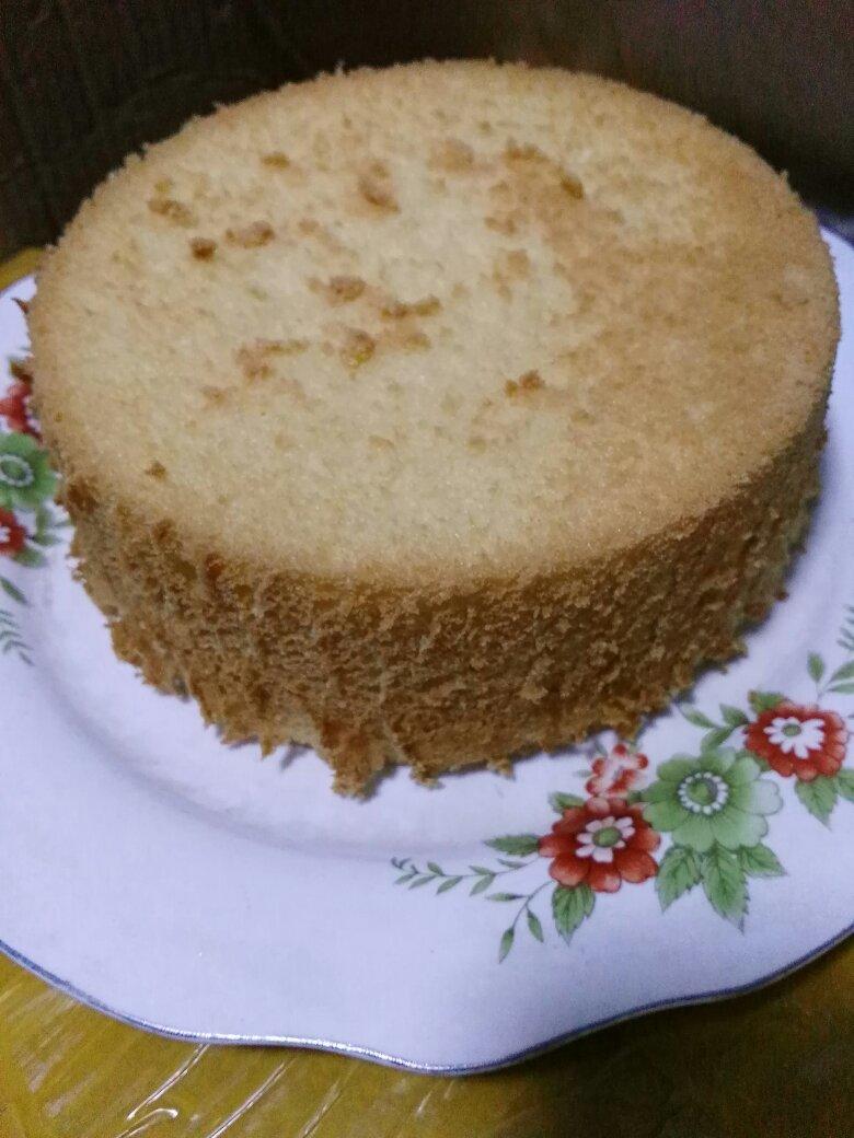6寸戚风蛋糕（2蛋）