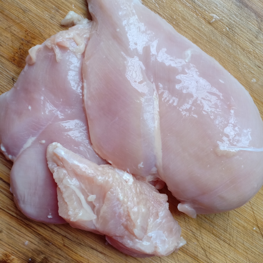 减脂鸡胸肉美味的吃法的做法 步骤1