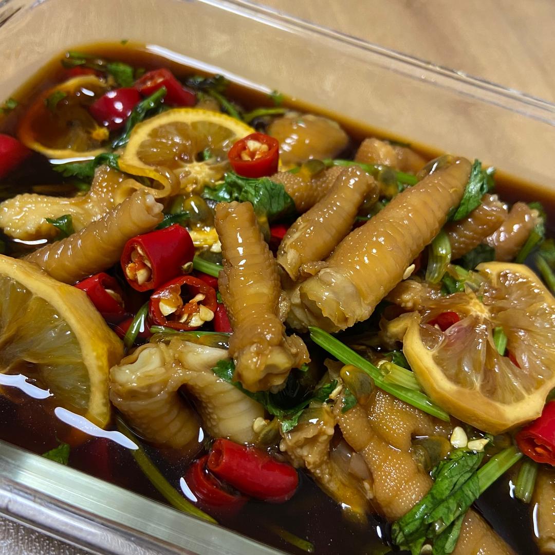 柠檬鸡爪