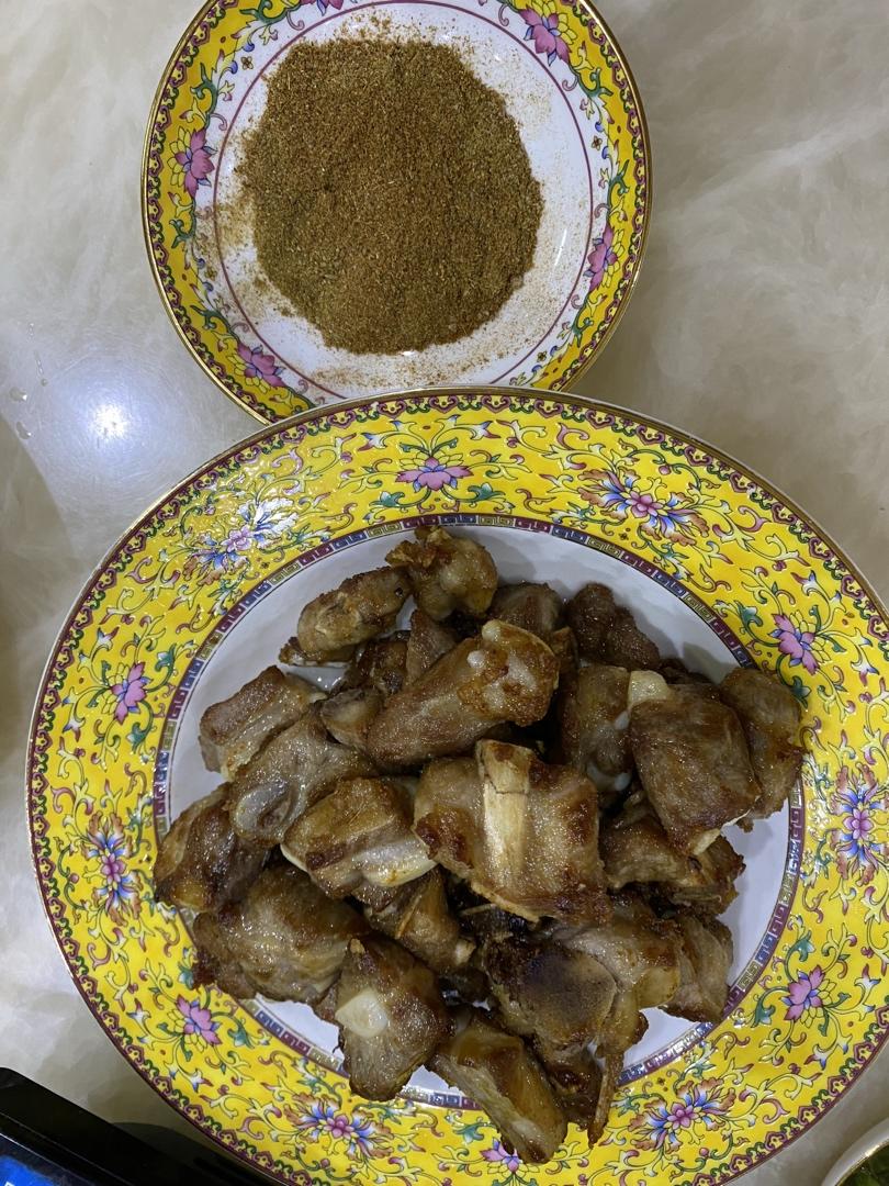 椒盐蒜香排骨