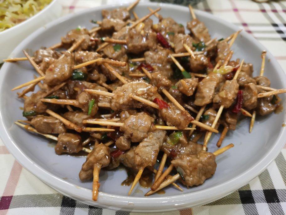 牙签牛肉 道地湖南味