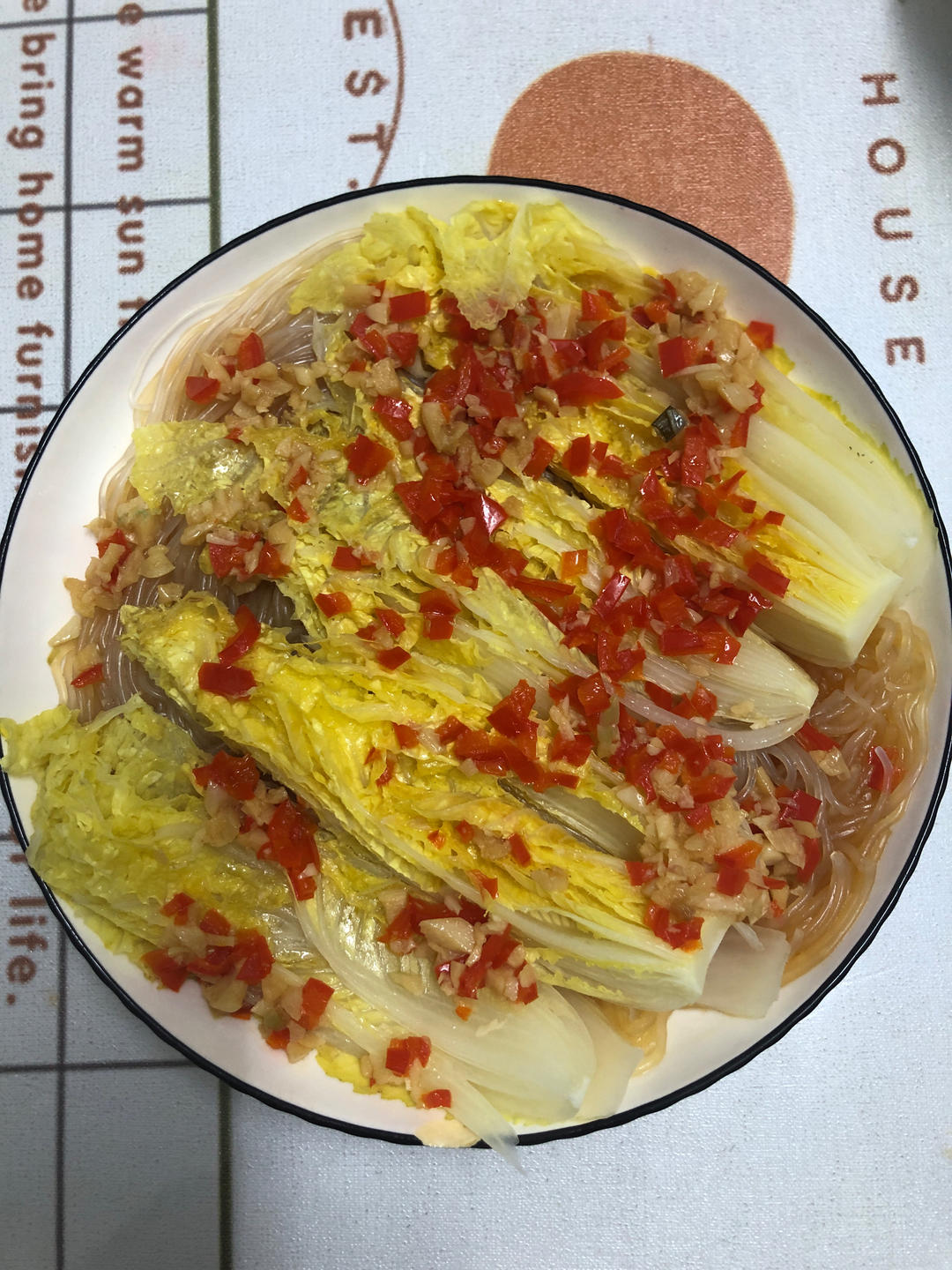 蒜蓉粉丝娃娃菜