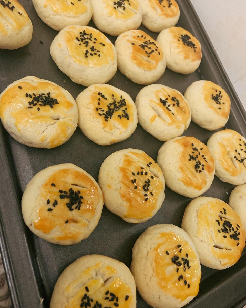 豆沙扭扭酥