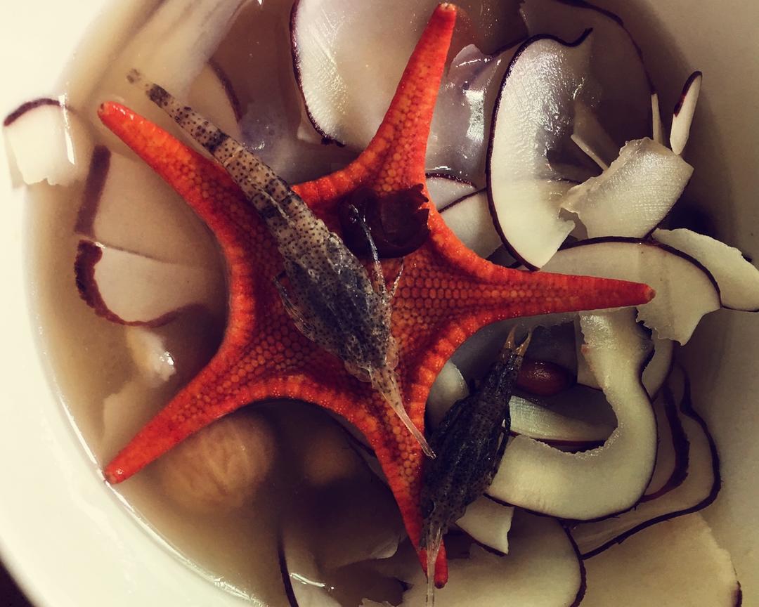 海星麻雀汤的做法