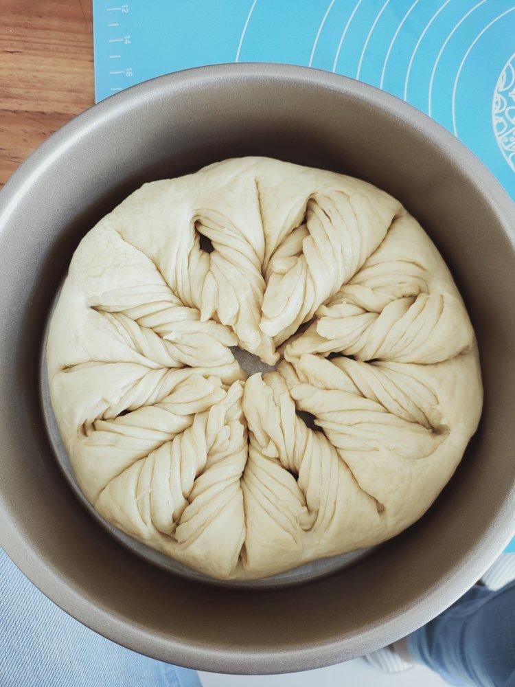 手撕千层花朵面包