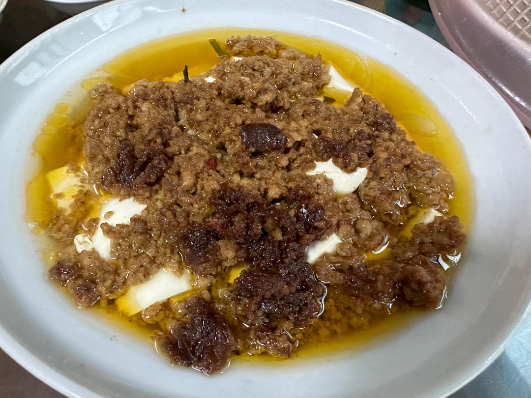肉沫蒸豆腐
