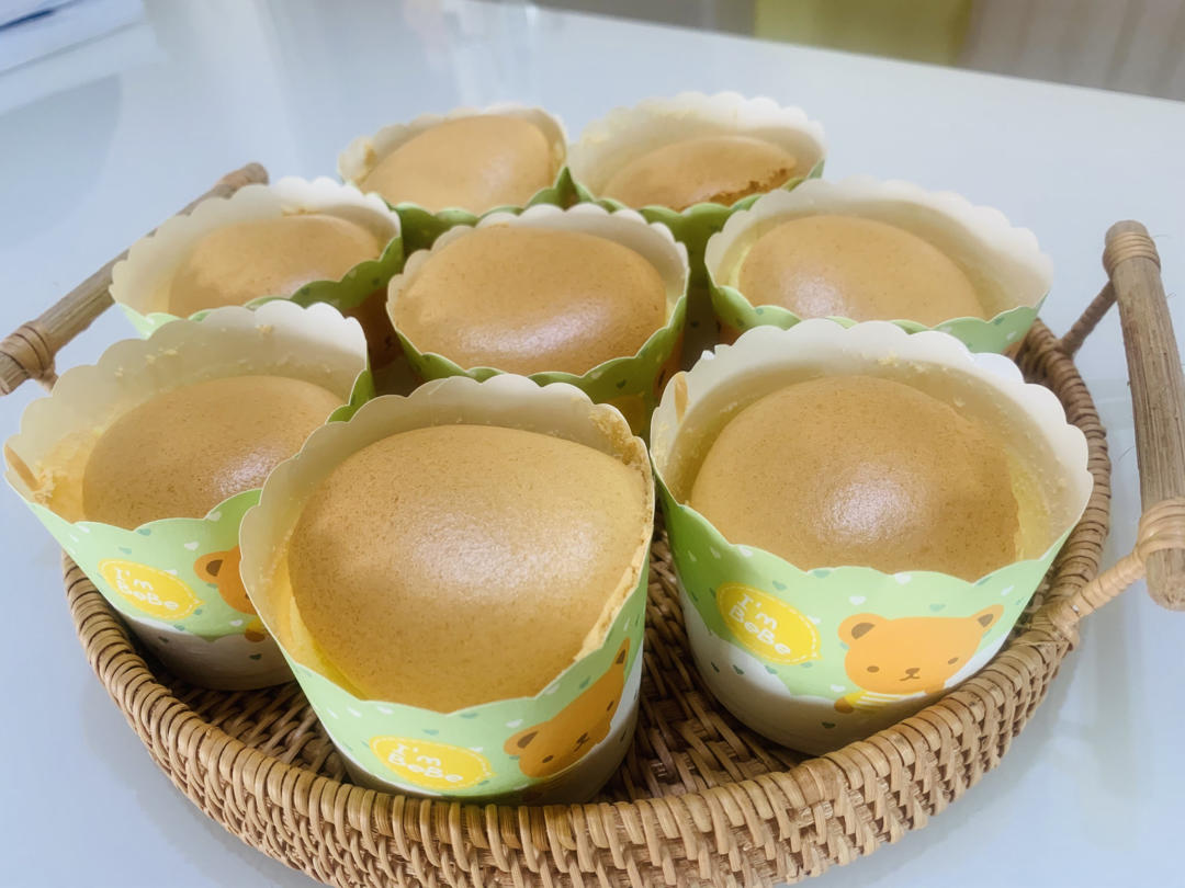 纸杯蛋糕 8寸戚风蛋糕的量