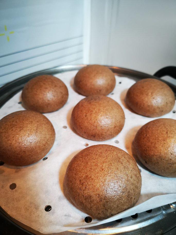 【减脂推荐】黑全麦馒头