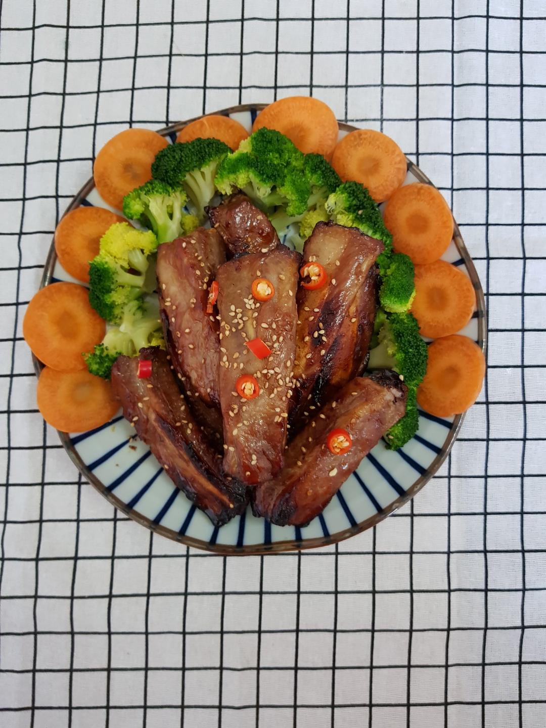酱香烤肋排-2018年夜饭【曼食慢语】
