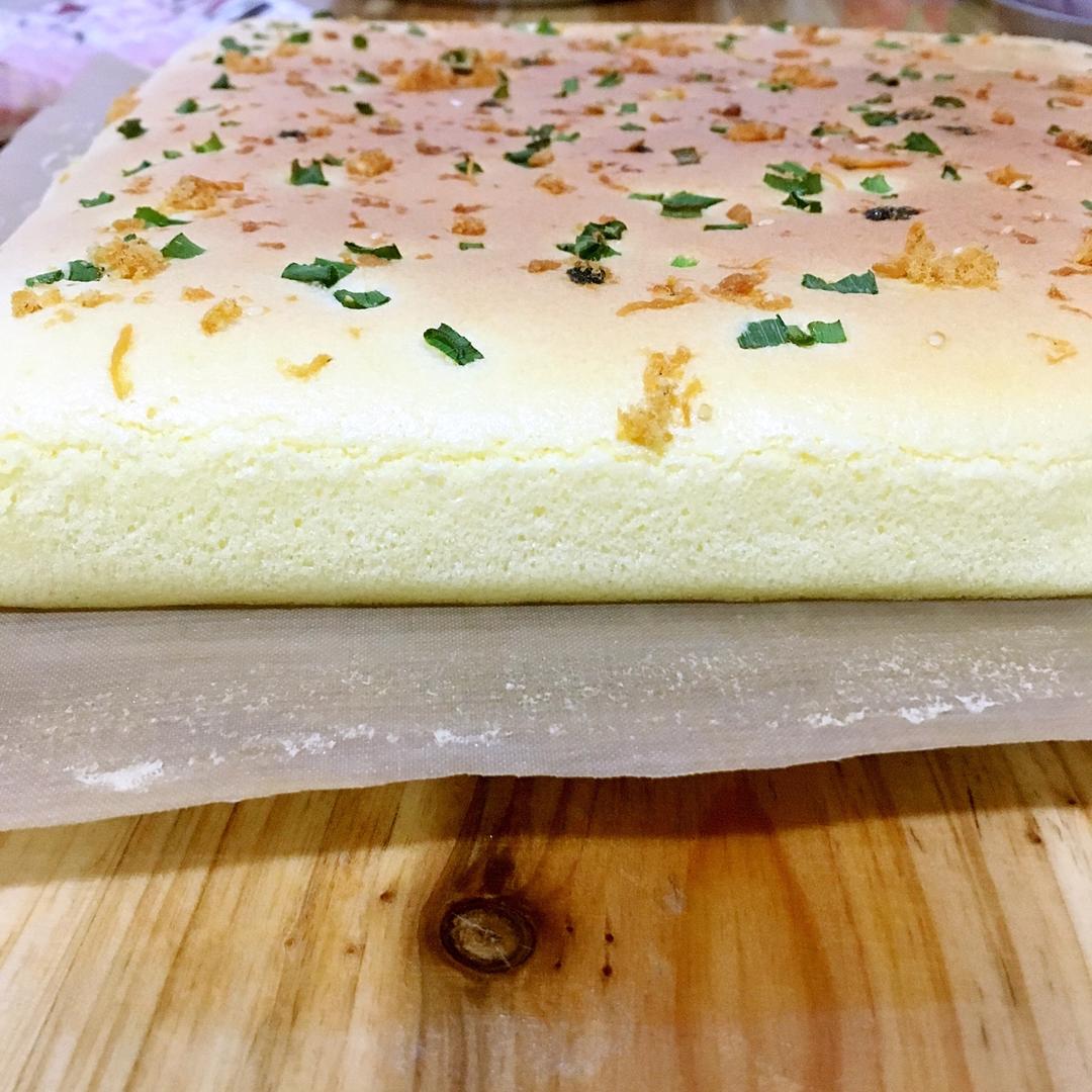 香葱肉松肥蛋糕卷～
