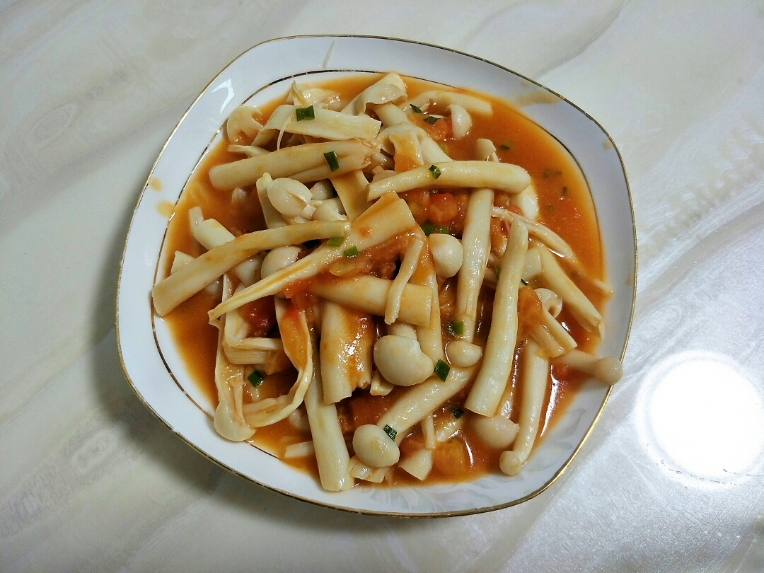 茄汁海鲜菇