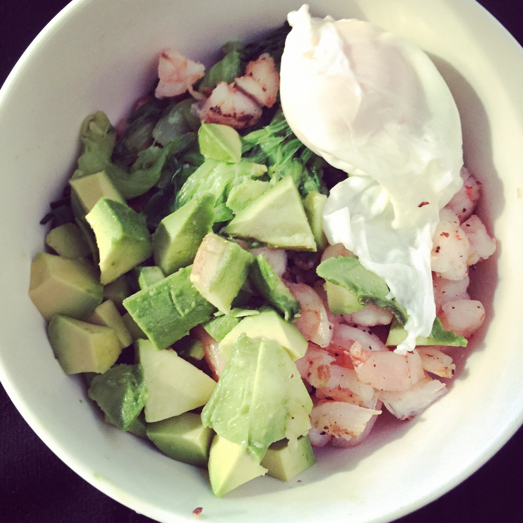 【增肌减脂】牛油果鸡蛋拌饭