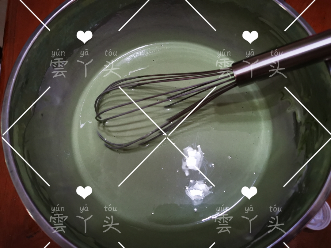 抹茶红豆糯米糍的做法 步骤5