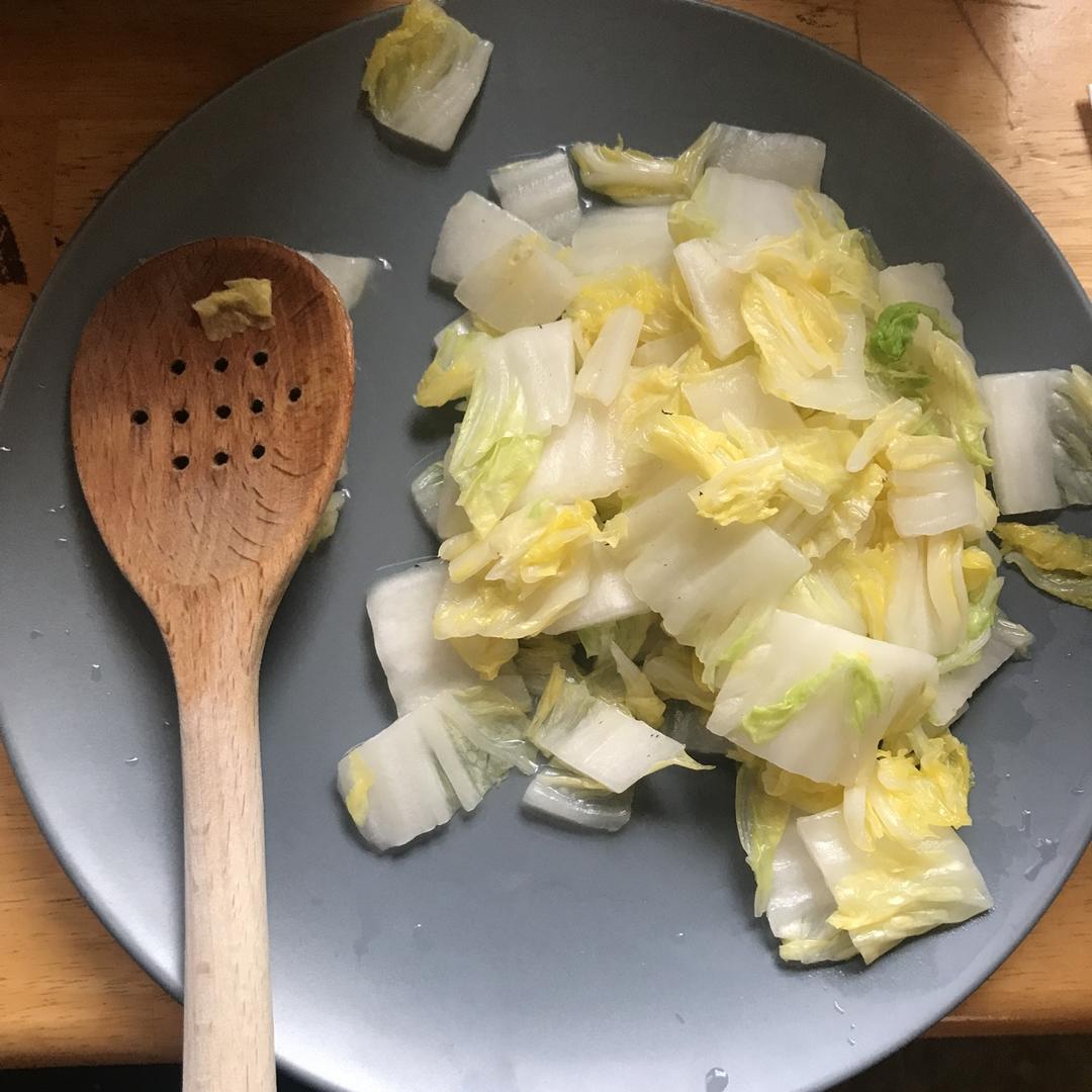 食物本身的味道—清炒白菜