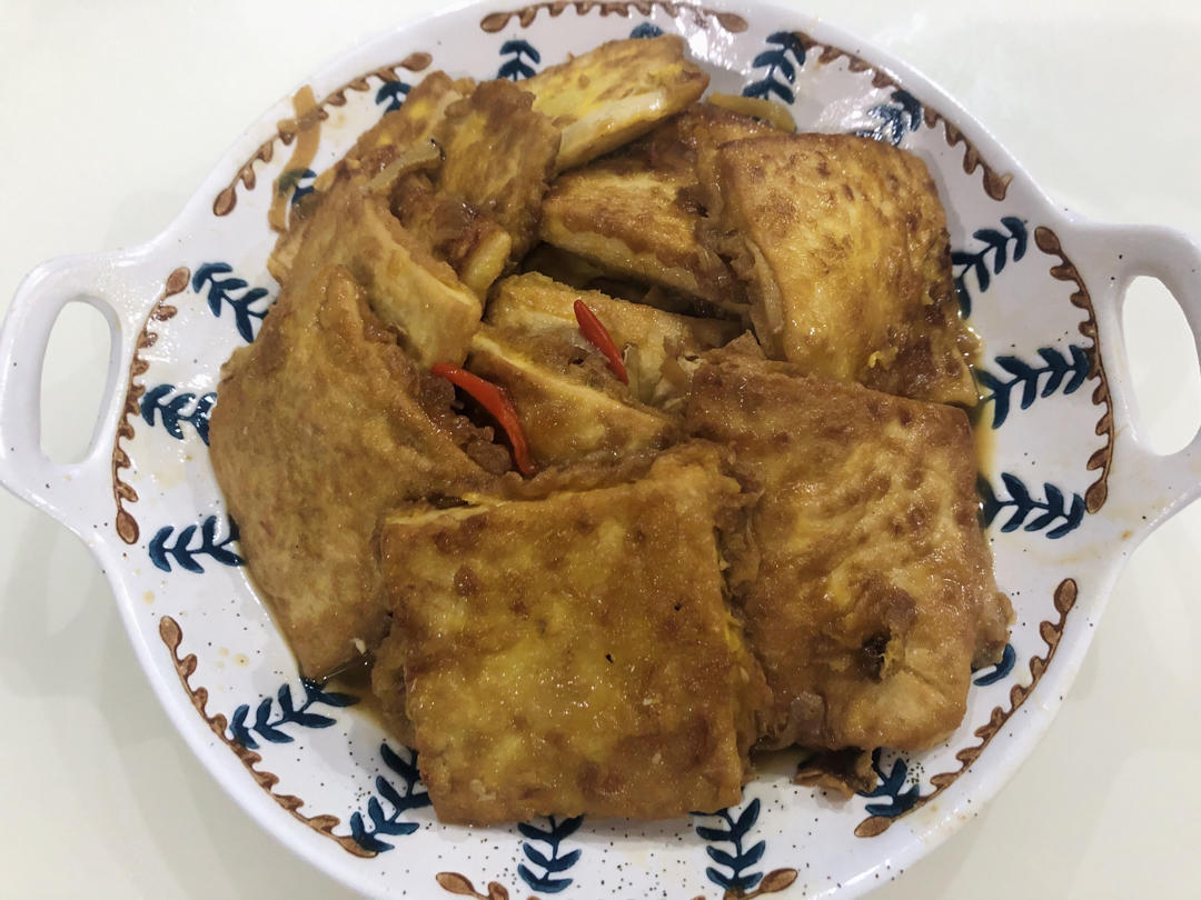 最下饭的锅塌豆腐