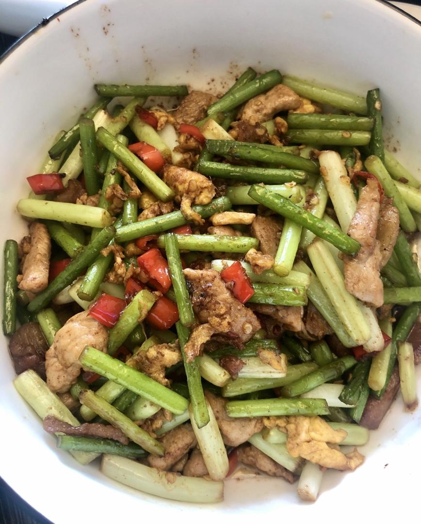 蒜薹炒肉