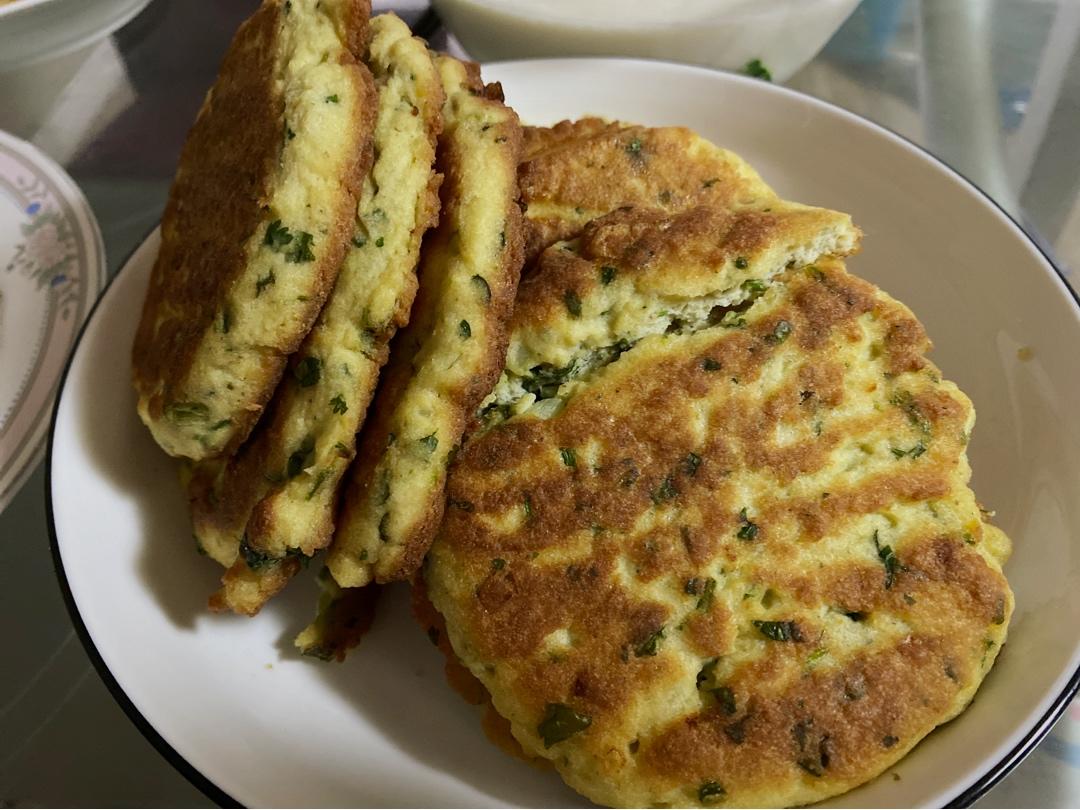 aosis做的豆腐渣鸡蛋饼