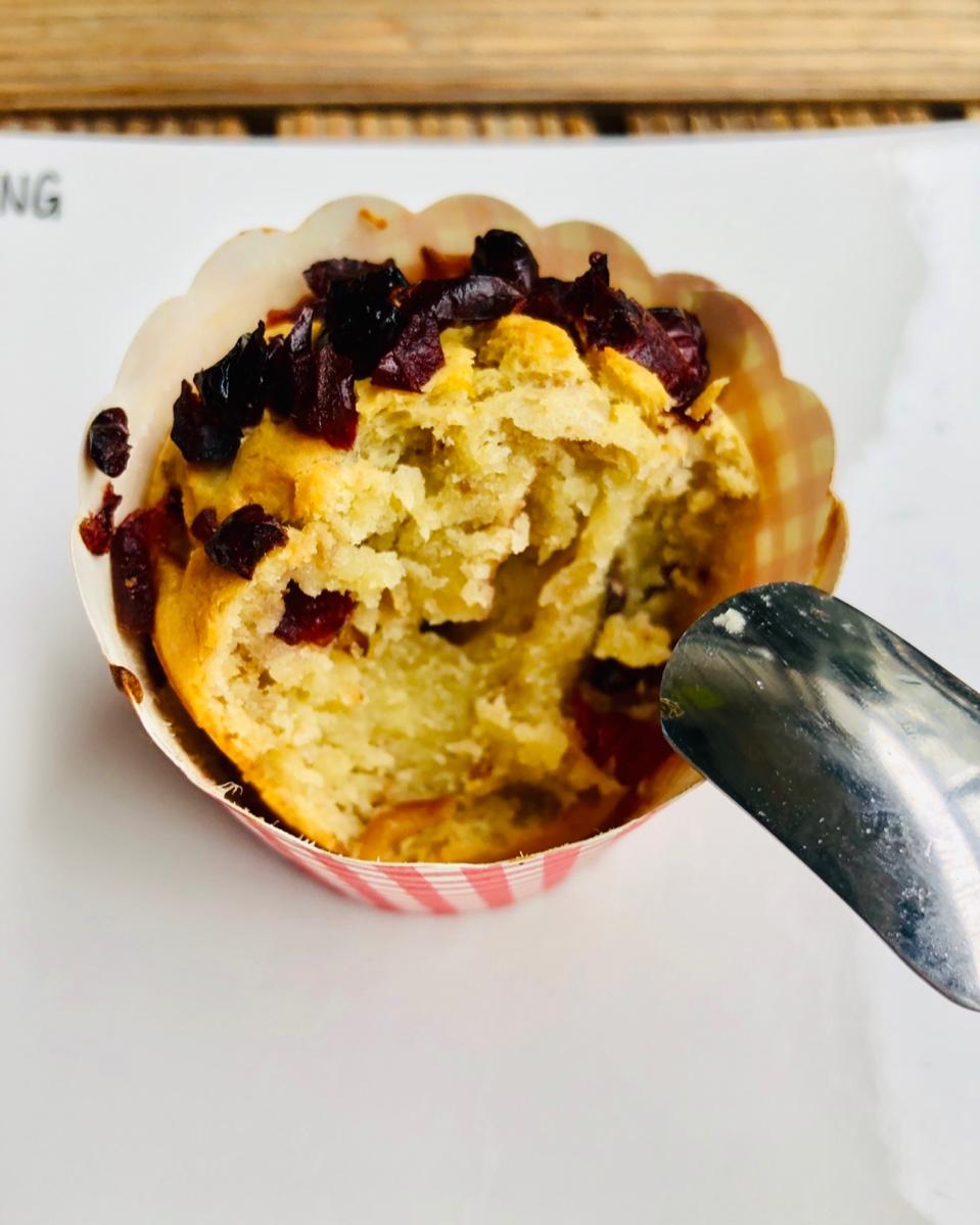 少女心的香蕉蔓越莓玛芬