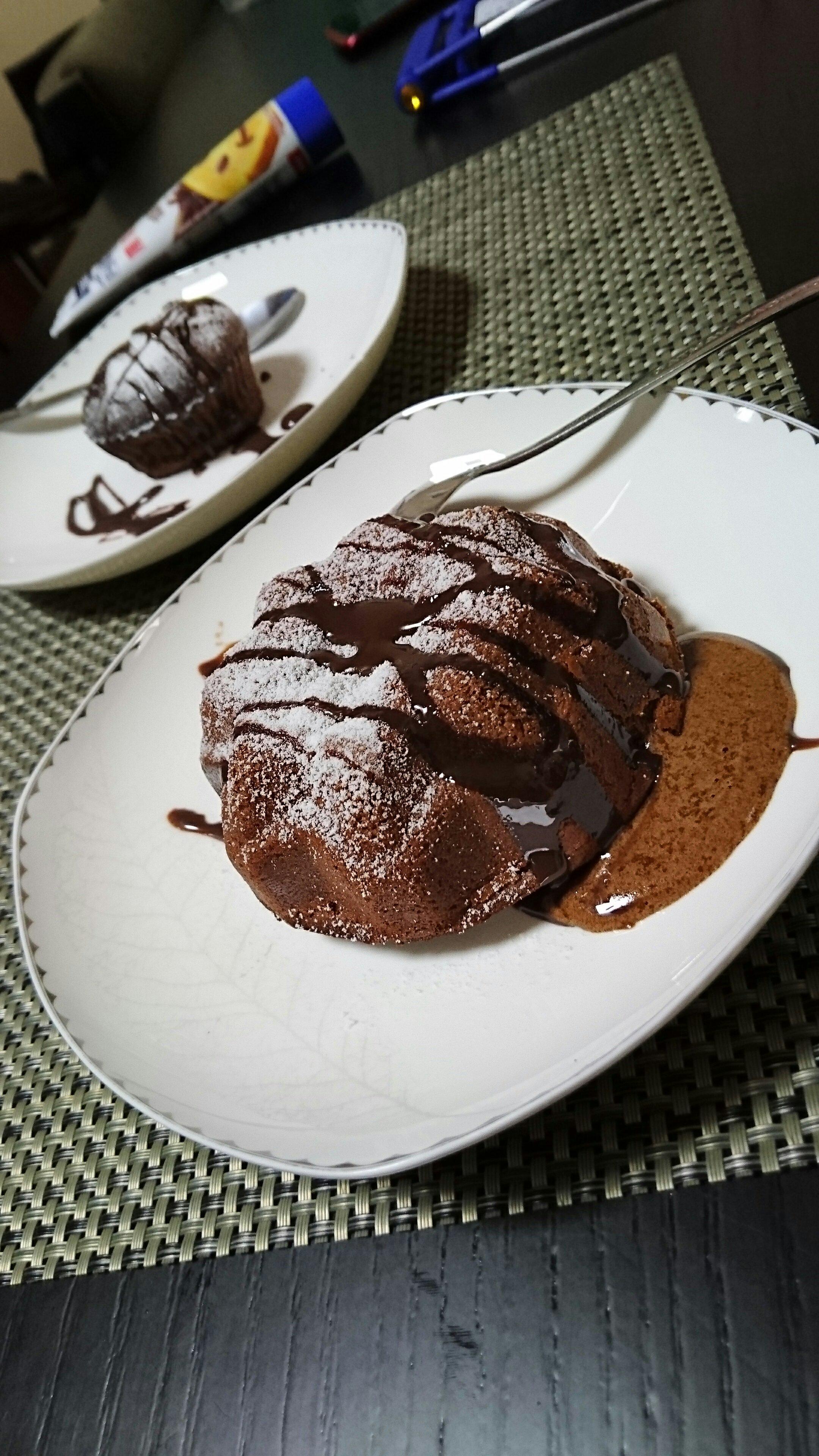 熔岩黑巧克力蛋糕的做法