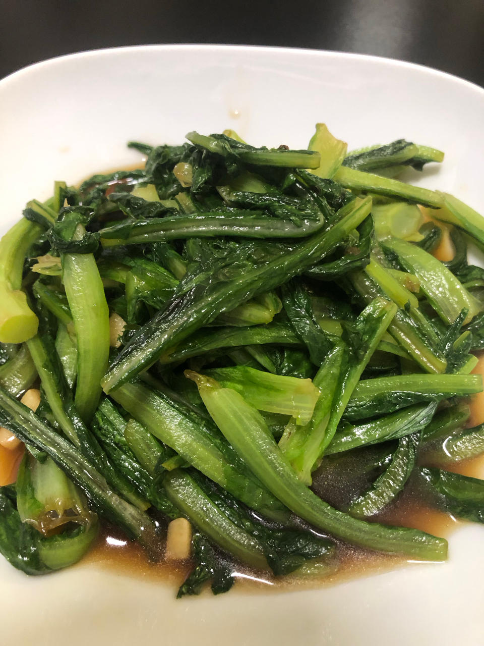 蒜蓉油麦菜（蚝油）