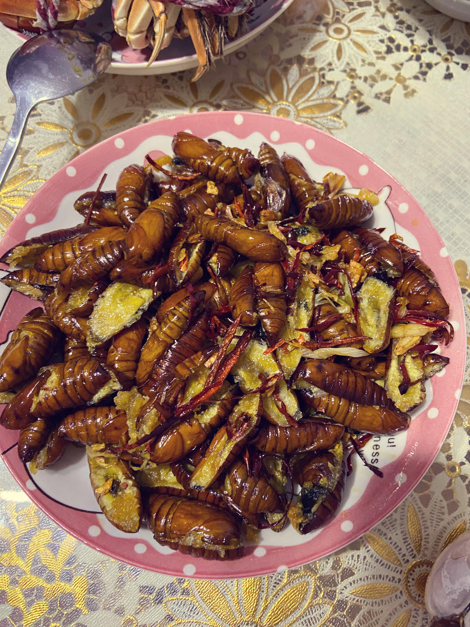 👍秒懂的开边蚕蛹做法