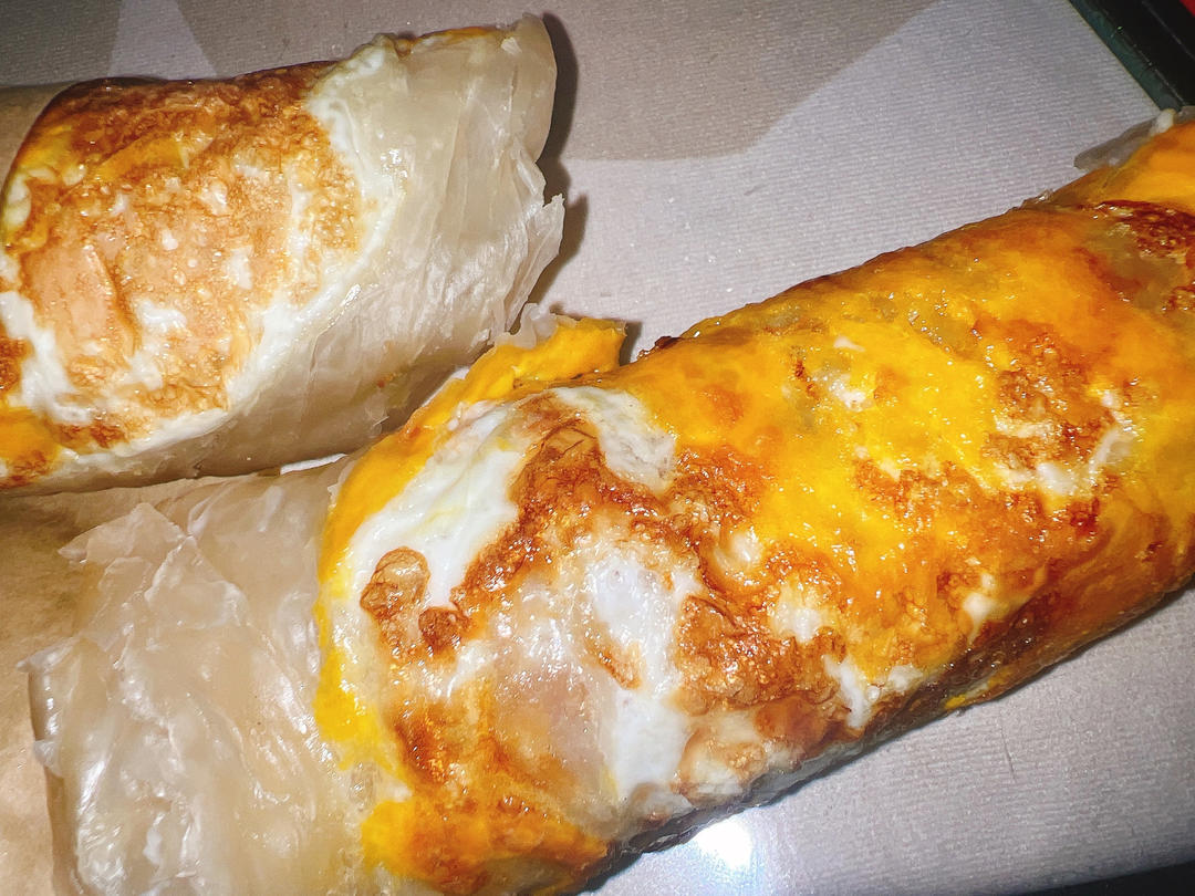 三分钟就可以做好孩子的早餐（手抓饼）